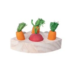 Quapas Quebra-cabeças Triangular Snacks Brinquedo para roedores