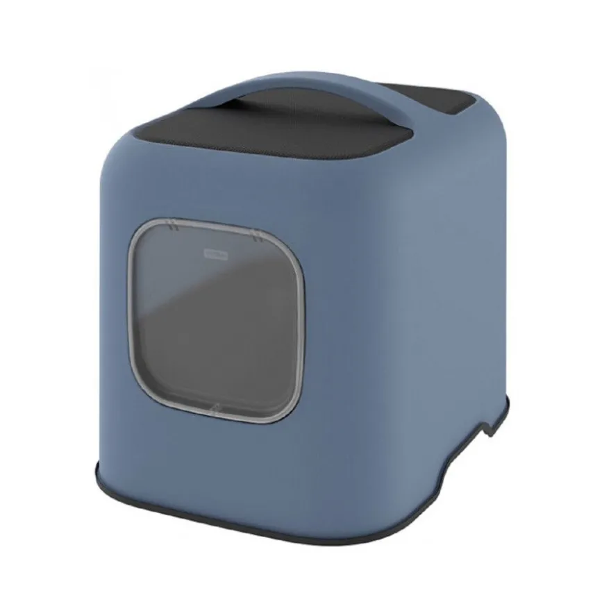 Rotho Biala Eco Caixa de Areia Azul para gatos