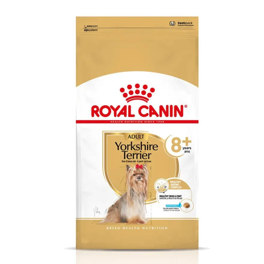 Royal Canin Adult 8+ Yorkshire ração para cães