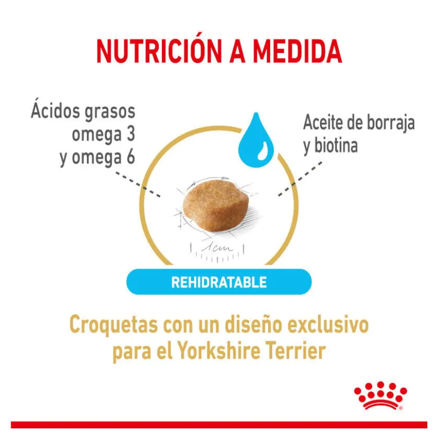 Royal Canin Adult 8+ Yorkshire ração para cães