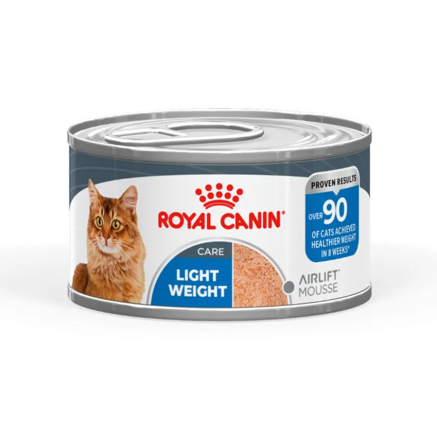 Royal Canin Care Light Weight Mousse Comida húmida em lata para gatos adultos