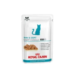 Royal Canin Skin Coat saqueta em molho para gatos