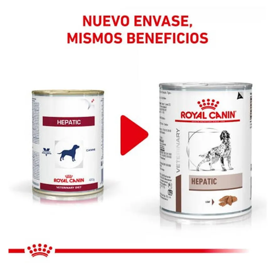 Royal Canin Veterinary Diet Hepatic lata para cães
