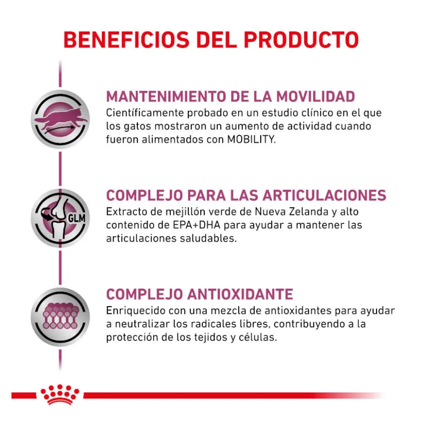 Royal Canin Veterinary Mobility ração para gatos