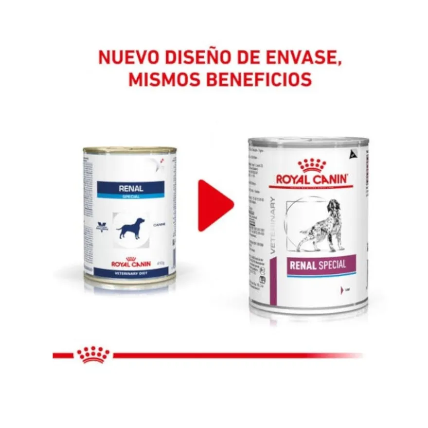 Royal Canin Veterinary Renal Special latas para cães