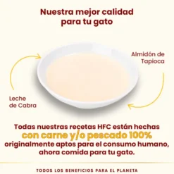 Sachê de leite de cabra Almo Nature HFC Hydration Help para gatos