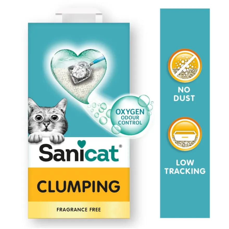 Sanicat Cumpling Areia Aglomerante para gatos