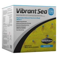 Seachem Vibrant Sea Sal marinho sintético para aquários