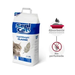 Sepicat LightWeight Classic Areia Aglomerante para gatos