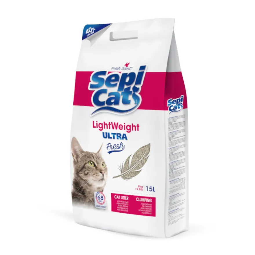 Sepicat LightWeight Ultra Fresh Areia Aglomerante Ligeira