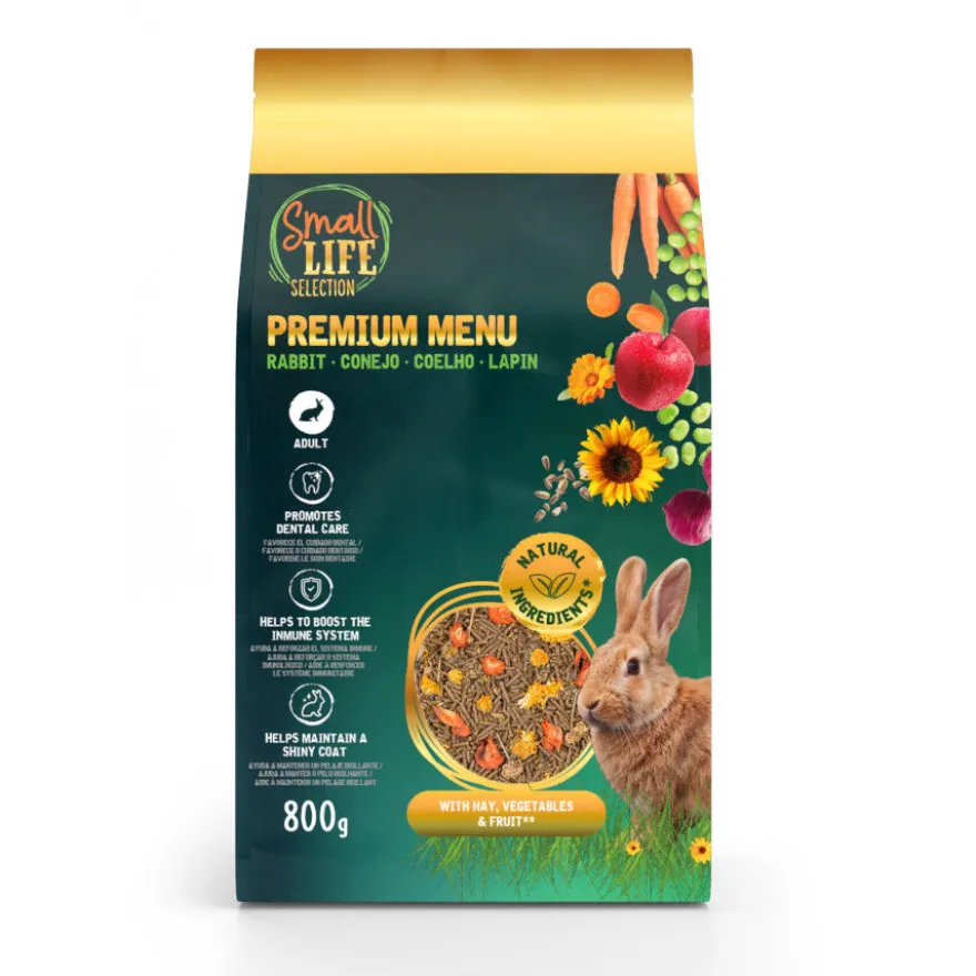 Small Life Premium Menú Comida para coelhos adultos