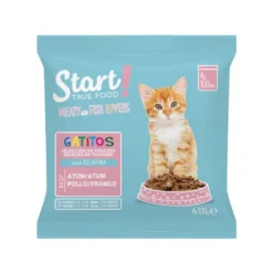 Start Kitten Mix Frango e Atum Geleia em saqueta