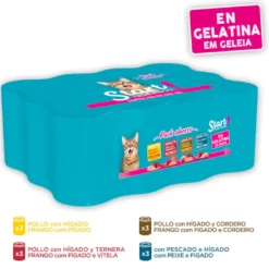 Start Multipack Alimento húmido de carne e peixe em saquetas para gatos Pack Poupança!