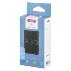Substituição do filtro de aquário Zolux Aquaya Cascada 30 Zeocarb