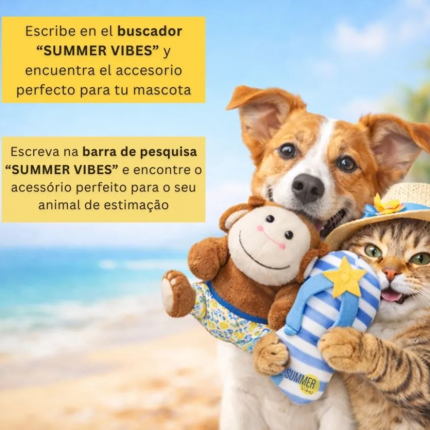 Summer Vibes Cat Manta Ray Peluche para gatos