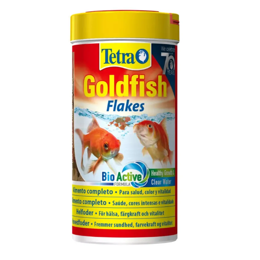 Tetra Goldfish Escamas para peixes