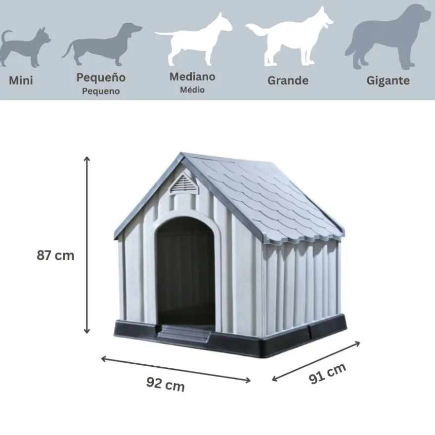 TK-Pet Casota de Plástico para Cães