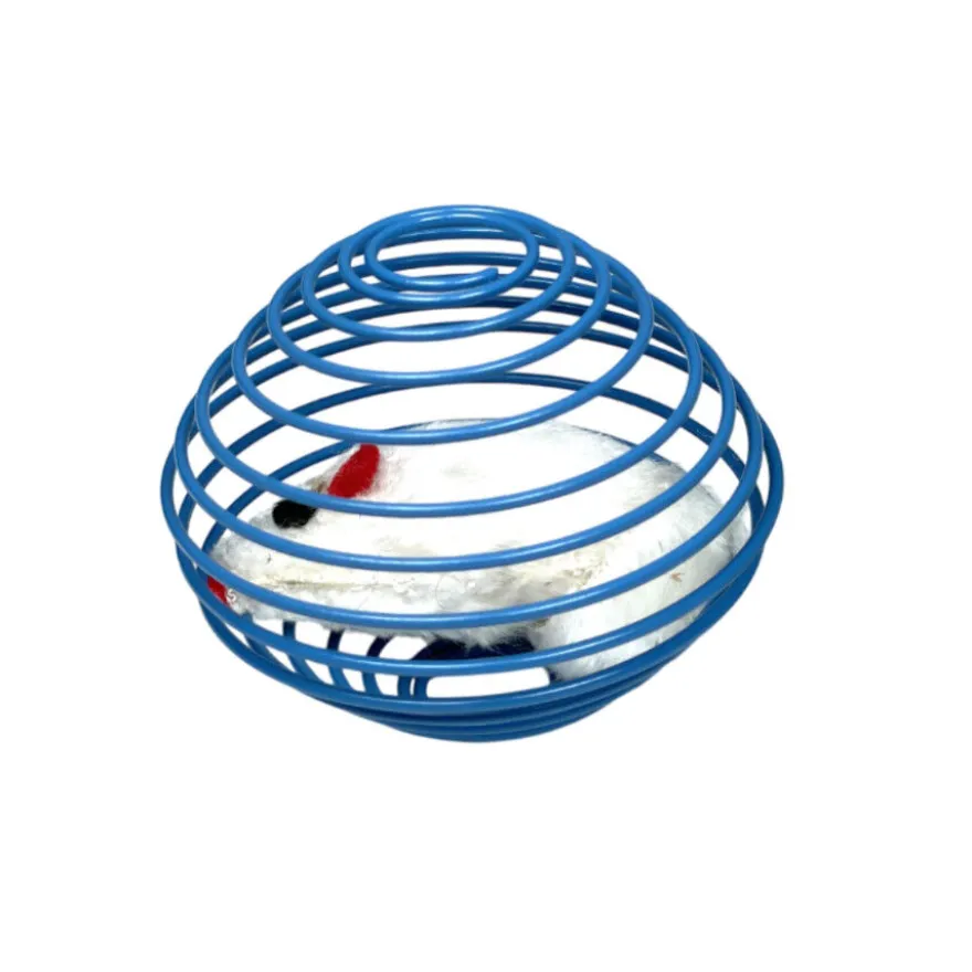 Tootoy! Chase & Play Bola interativa com rato para gatos