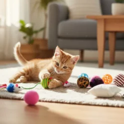 Tootoy! Chase & Play Party Set Kit de brinquedos para gatos