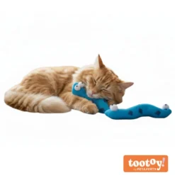 Tootoy! Comfort & Relax Peluch Conjunto de cobras pata gatos