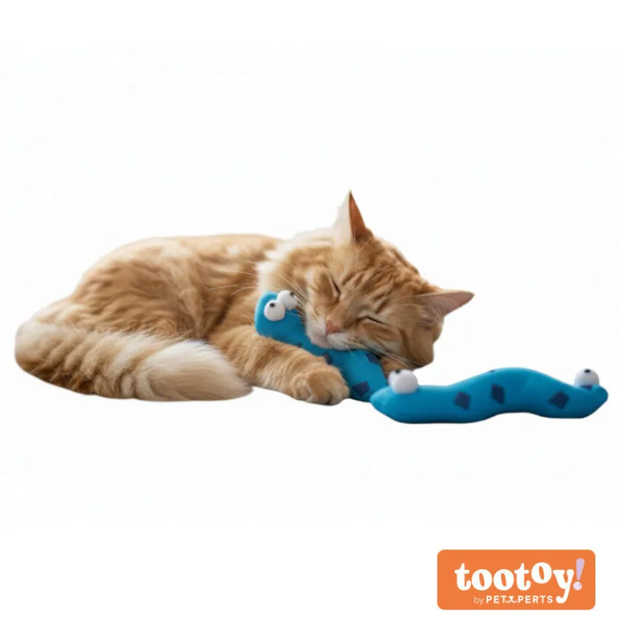 Tootoy! Comfort & Relax Peluch Conjunto de cobras pata gatos
