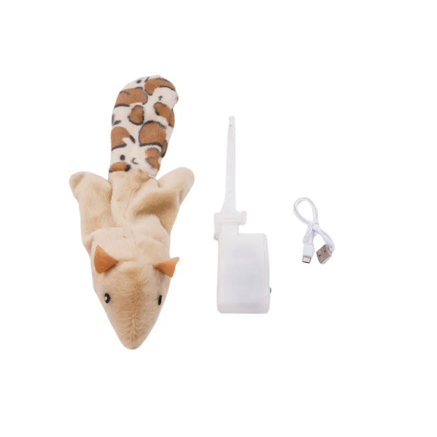Tootoy! Interactive & Stimulate Brinquedo Esquilo interativo para gatos