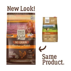True Origins Adult Pure Frango No Grain ração para cães