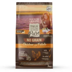 True Origins Adult Pure Frango No Grain ração para cães