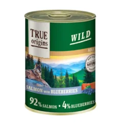 True Origins Adult Wild Salmão lata para cães