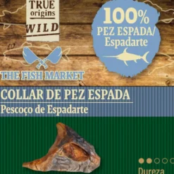 True Origins Colar de Peixe-Espada Snack para cães