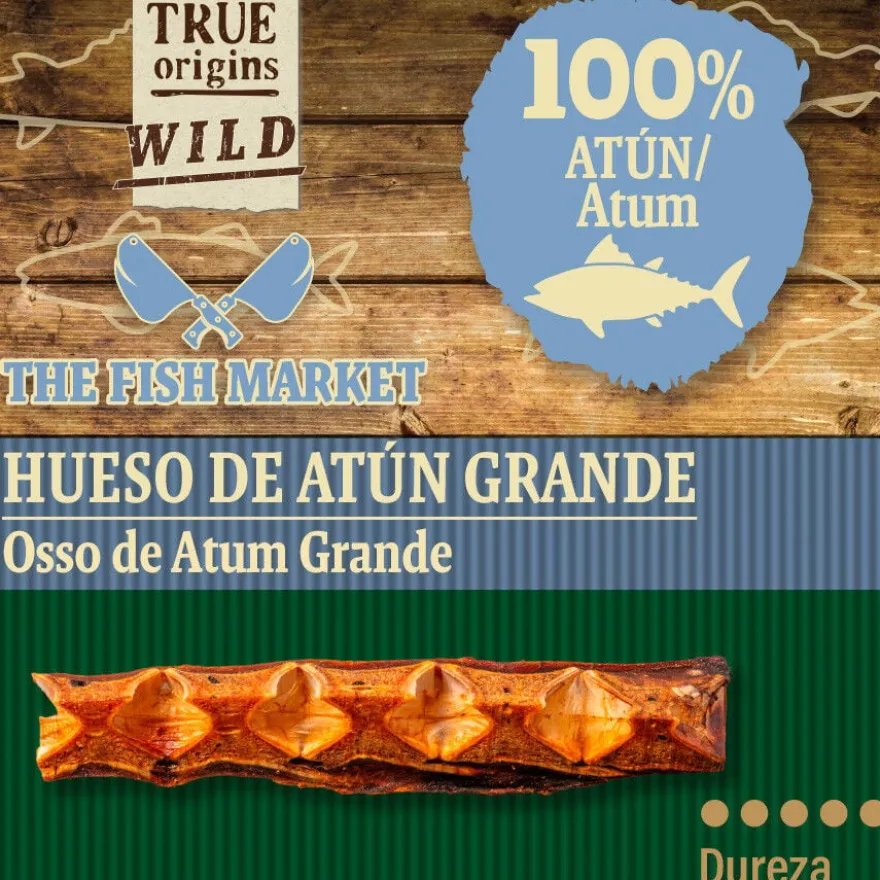 True Origins Osso de Atum Grande Snack para cães