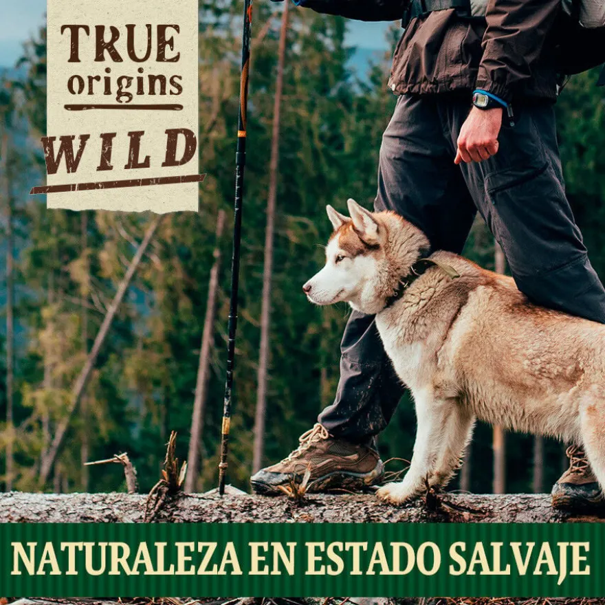 True Origins Pele de Fletão Negra Snack para cães