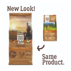True Origins Pure Adult Frango e Arroz ração para cães