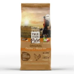 True Origins Pure Adult Frango e Arroz ração para cães