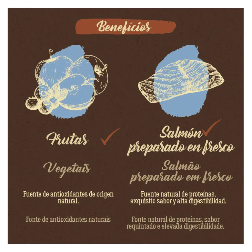 True Origins Pure Adult Sterilised Salmão Grain Free ração para gatos