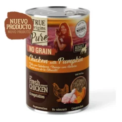 True Origins Pure Frango lata para Cães