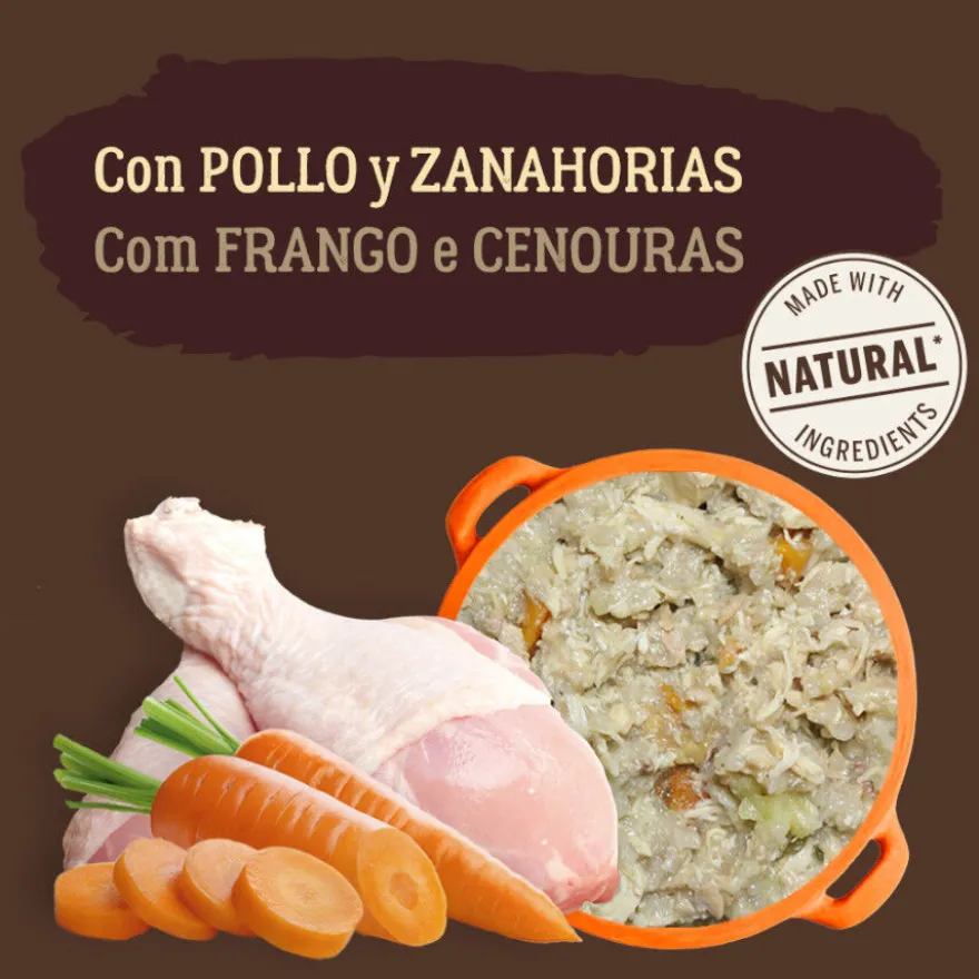 True Origins Pure Gently Coocked Comida húmida de frango em saqueta para cães