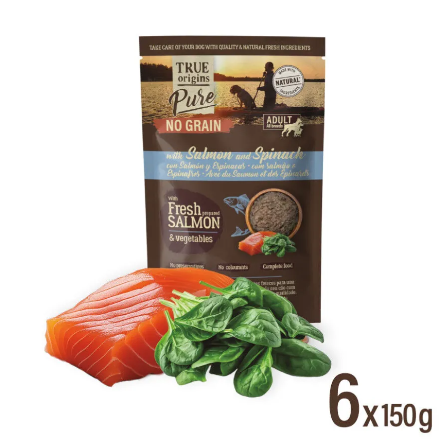 True Origins Pure Multipack Comida húmida Carne e Peixe em saquetas para cães - Multipack