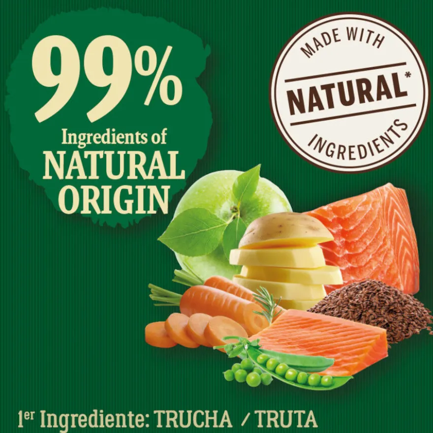 True Origins Wild Ocean River Salmão e Truta ração para gatinhos