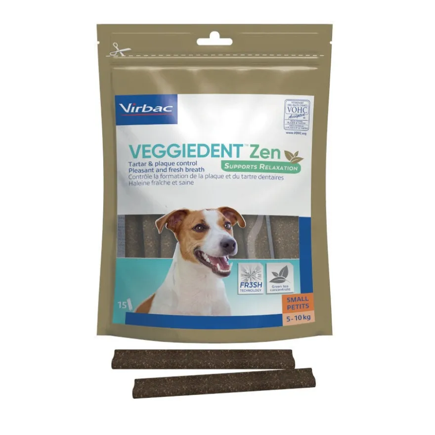 Virbac Snack para cães formato S Veggiedent Zen