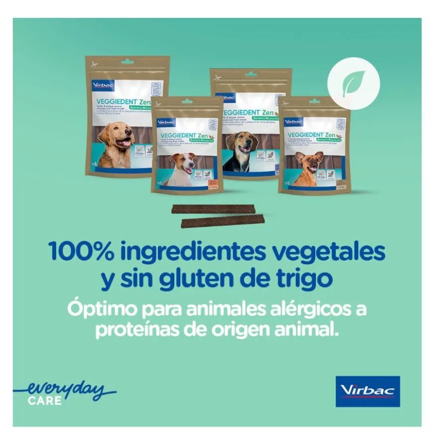 Virbac Snack para cães formato S Veggiedent Zen
