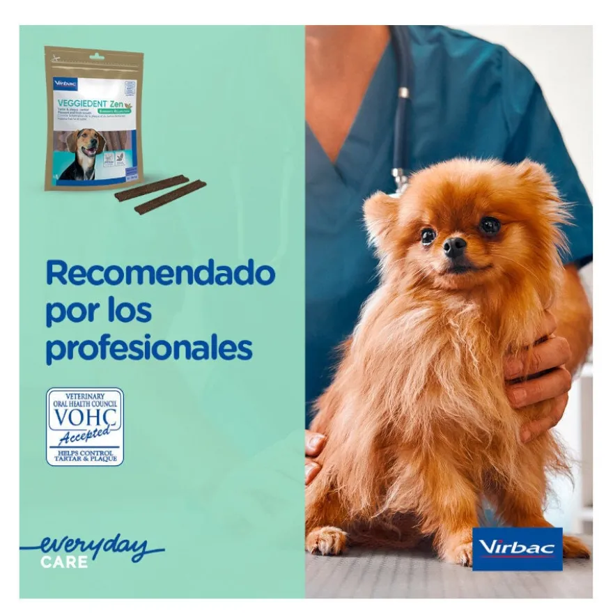 Virbac Snack para cães formato S Veggiedent Zen