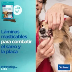 Virbac Snacks Dentários Veggiedent Fresh para cães de raça pequena