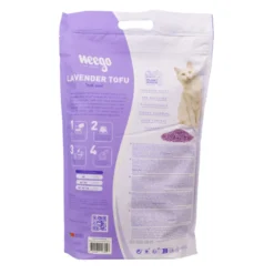 Weego Lavender Tofu Areia aglomerante para gatos