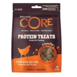 Wellness Core Biscoitos Protein Treats Frango para cães