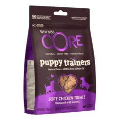 Wellness Core Biscoitos Puppy Trainers Frango para cães