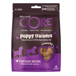 Wellness Core Biscoitos Puppy Trainers Frango para cães