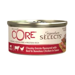 Wellness Core Chunky carne de frango lata para gatos
