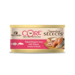 Wellness Core Flaked Salmão em lata para gatos