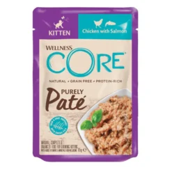 Wellness Core Patê Kitten frango e salmão para gatos
